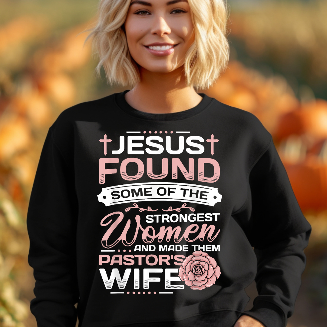 Strongest Women Pastor's Wife DTF Shirt Transfer