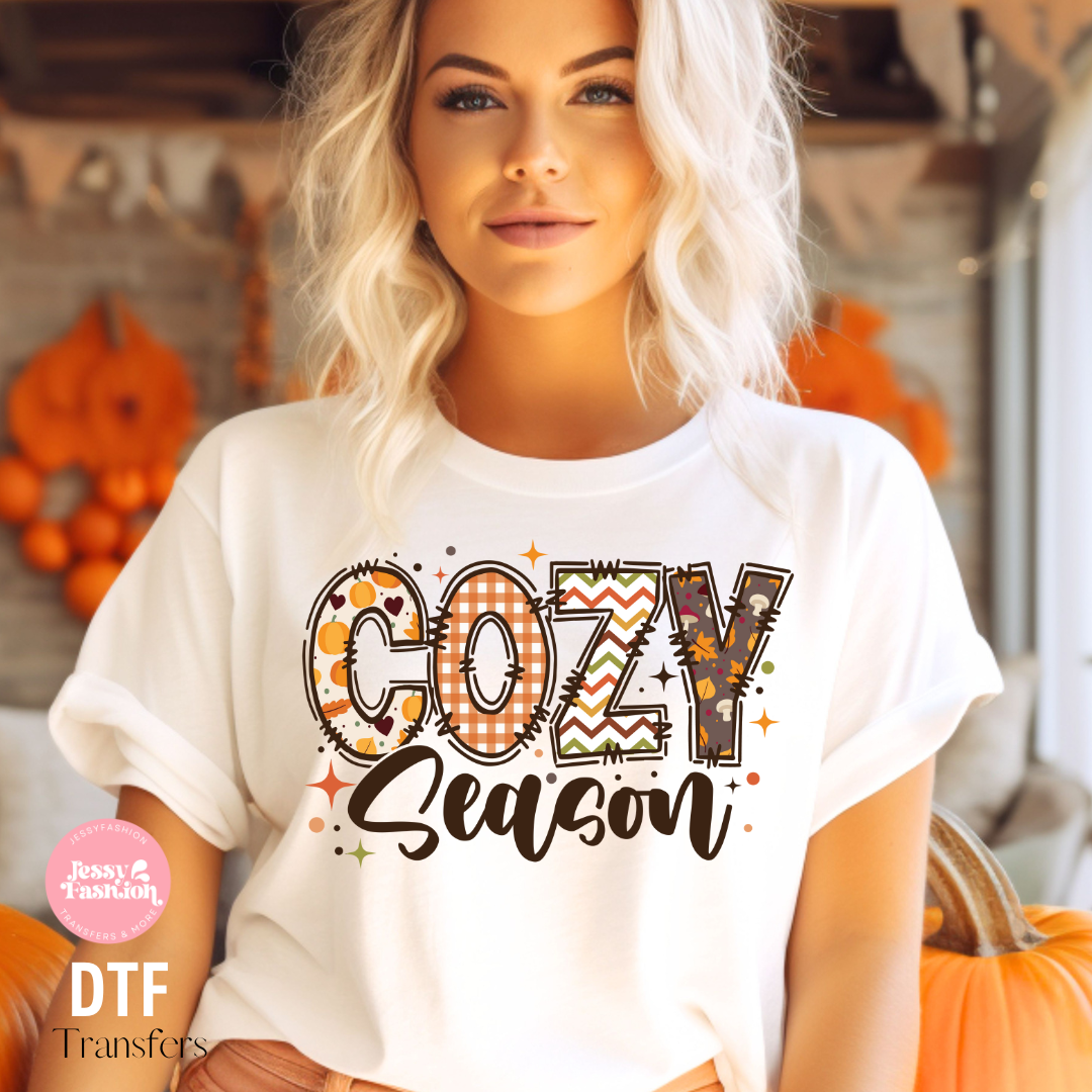 Cozy Season DTF Shirt Transfer