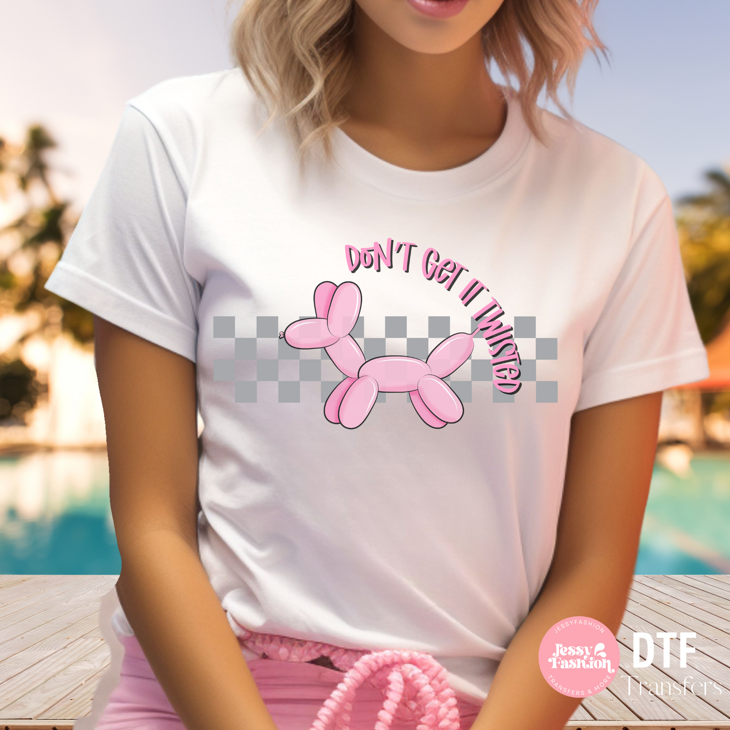 Don't get it twist DTF shirt transfer