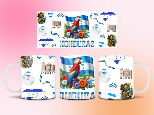 Honduras mug 11oz Sublimation transfer