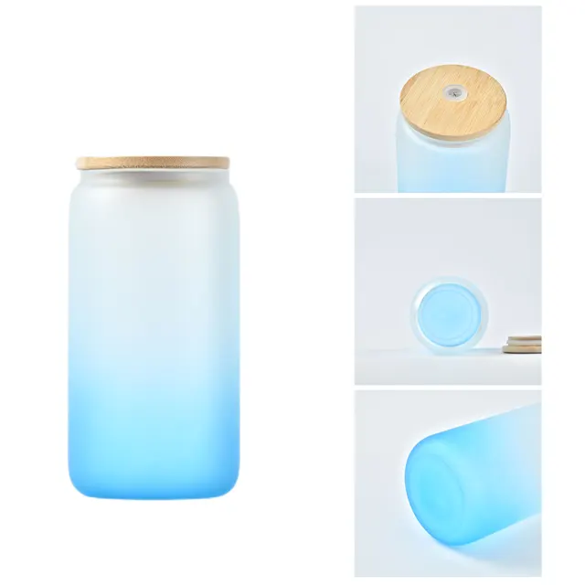 Gradient glass can 16oz