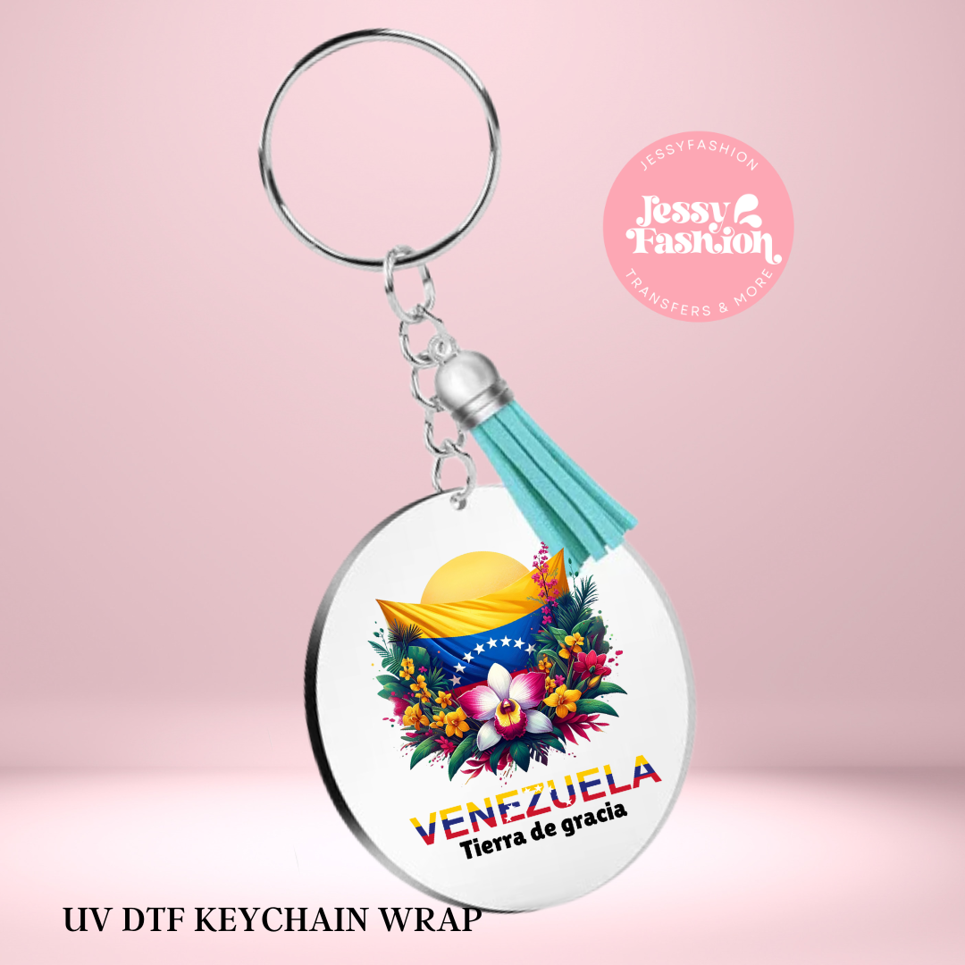 Venezuela tierra de gracia Keychain Decal