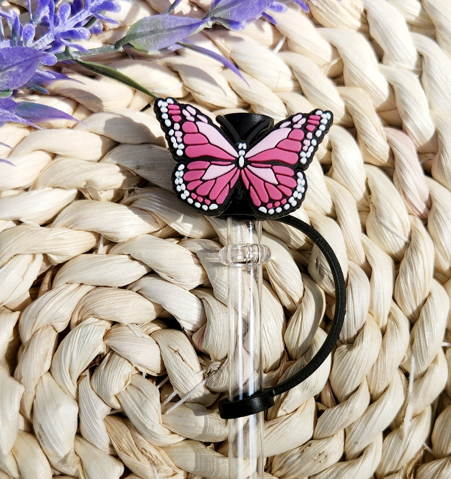 Butterfly Straw Cover