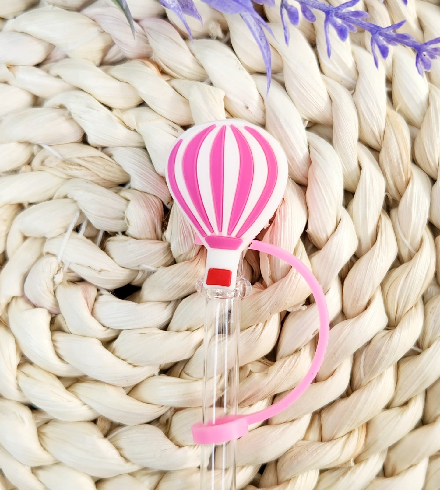 Hot Balloon Straw Cover