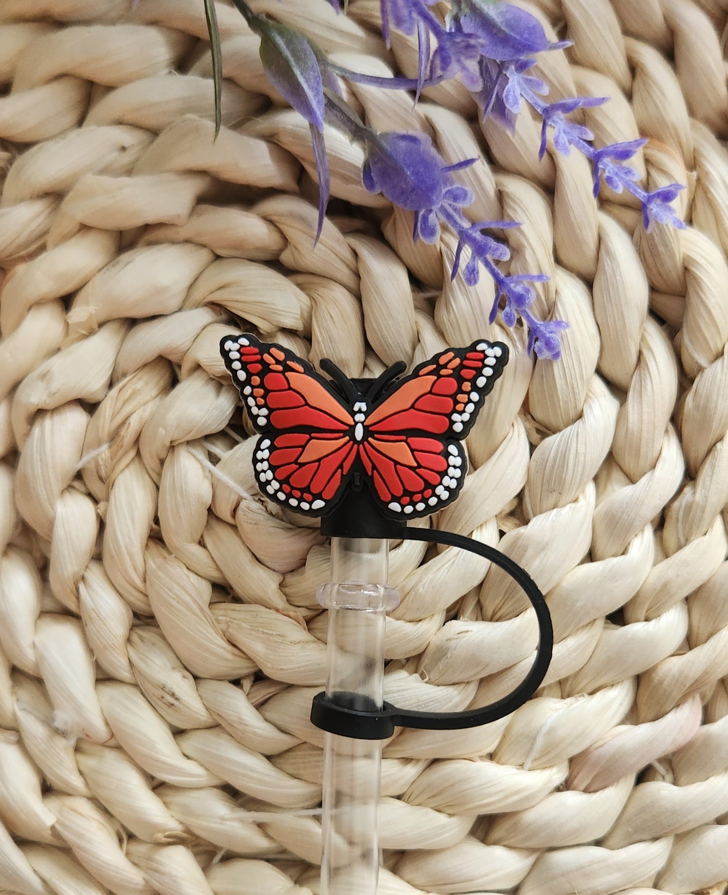 Butterfly Straw Cover