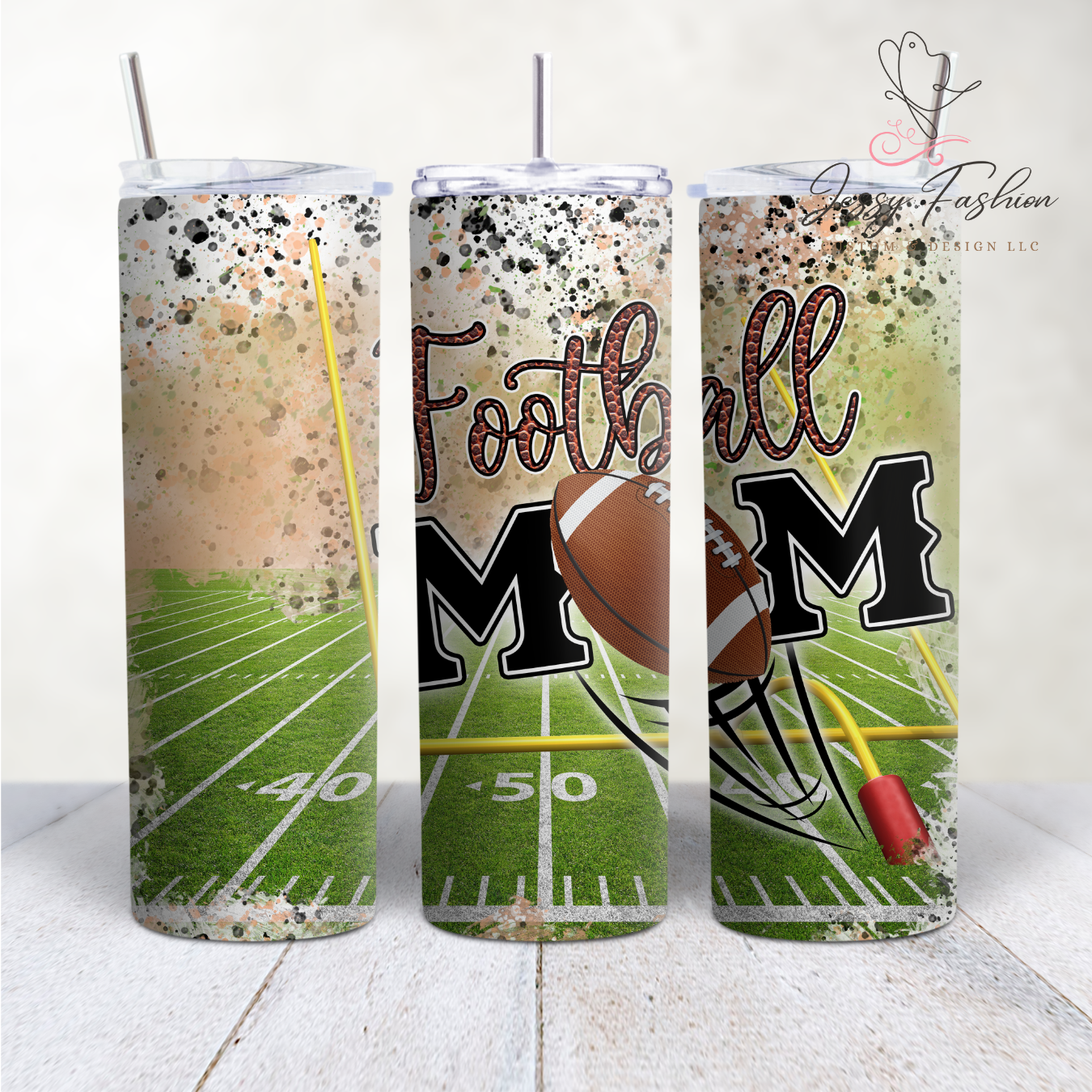 Football Mom Tumbler