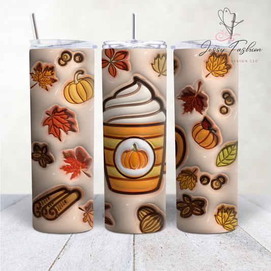 Pumpkin Spice Cup sublimation transfer