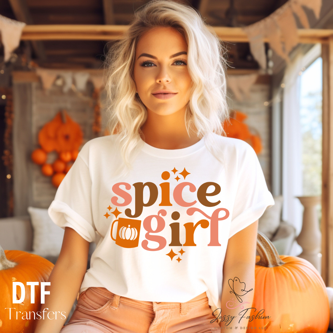 Spice Girl DTF Shirt transfer