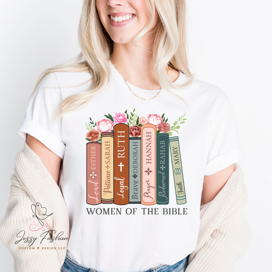 Women of the Bible DTF Shirt transfer