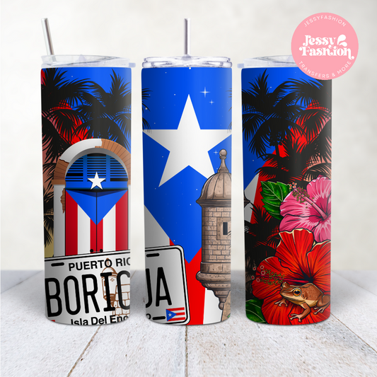 PR Boricua Isla del encanto Sublimation transfer