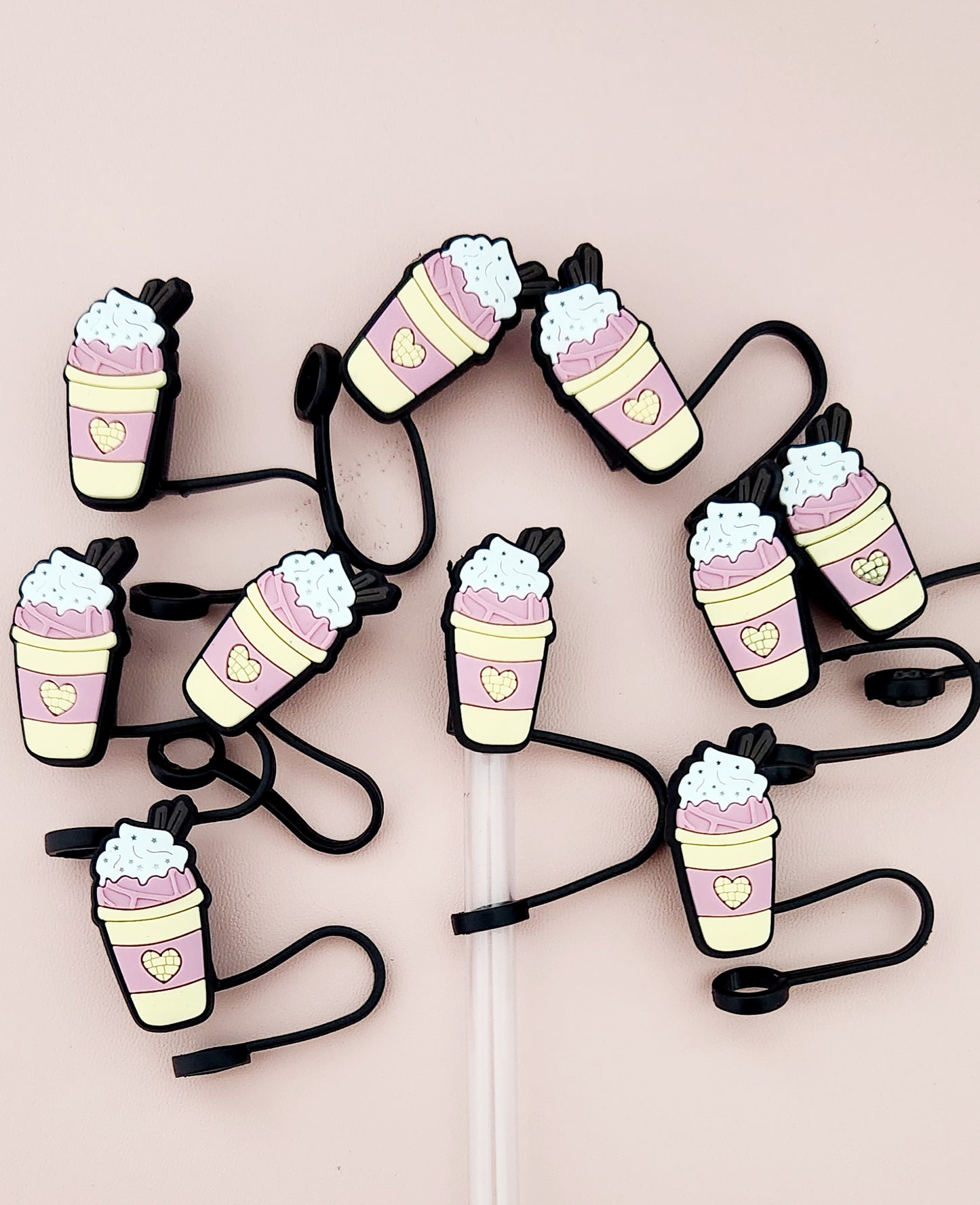 Ice Coffee Cup Straw Cover