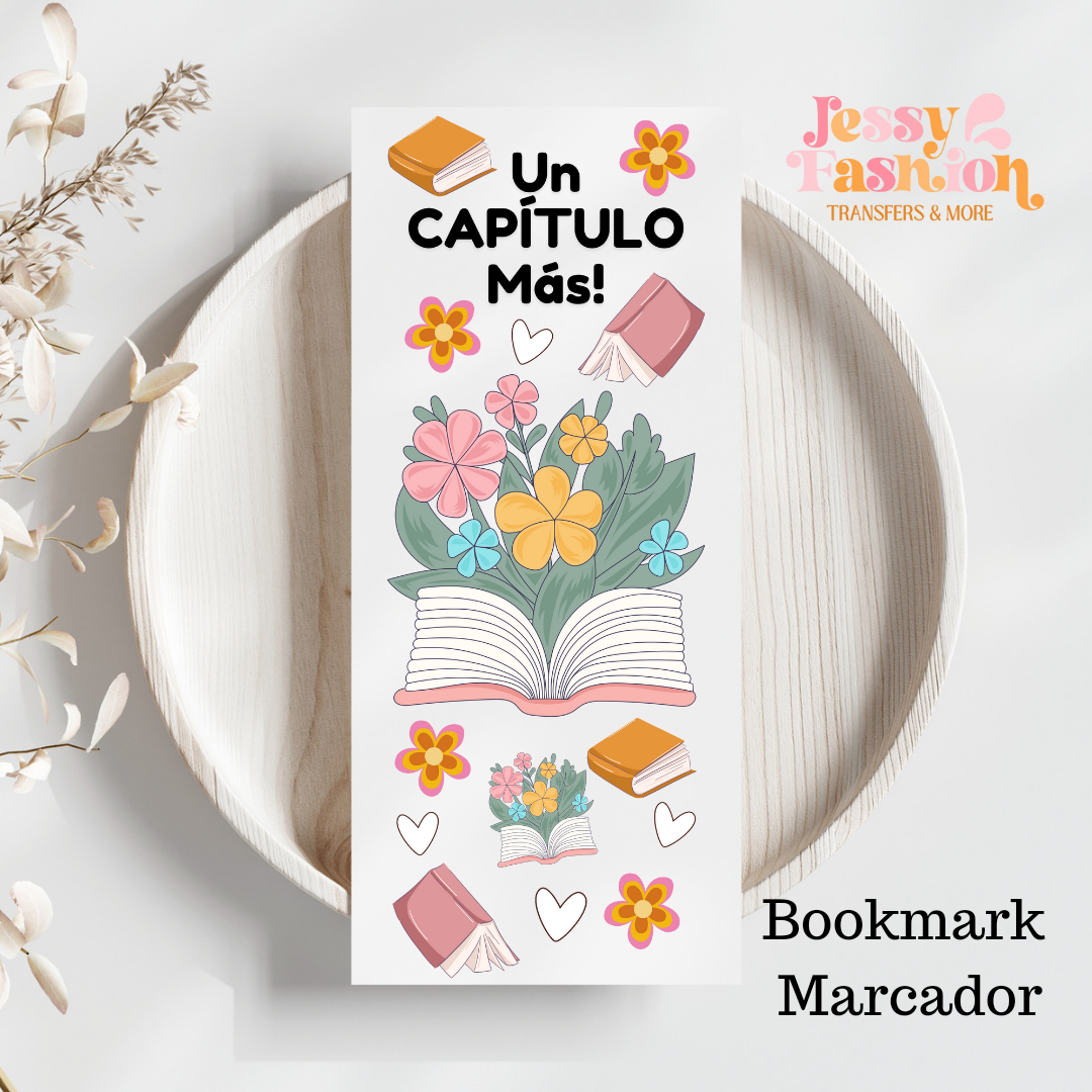 Un capítulo más! uvdtf for 2"x 5.5" Bookmarks