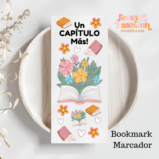 Un capítulo más! uvdtf for 2"x 5.5" Bookmarks