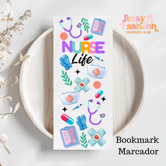 Nurse Bookmark uvdtf for 2"x 5.5" Bookmarks