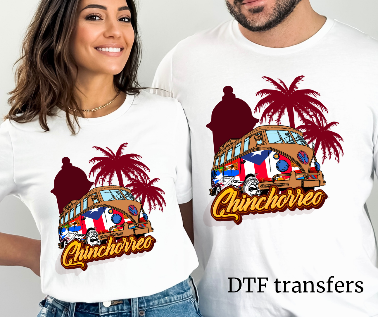 Chinchorreo DTF transfer