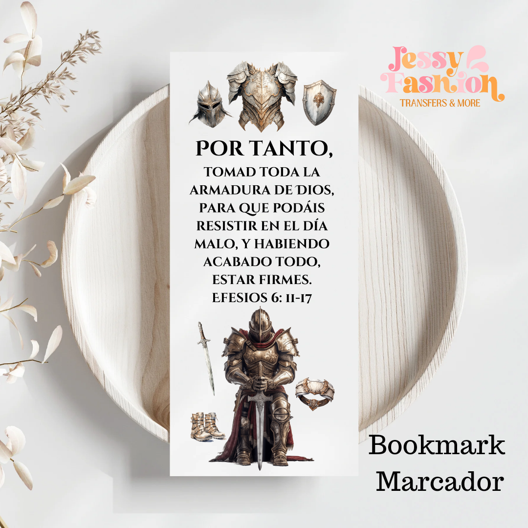 Hombre de la armadura uvdtf for 2"x 5.5" Bookmarks