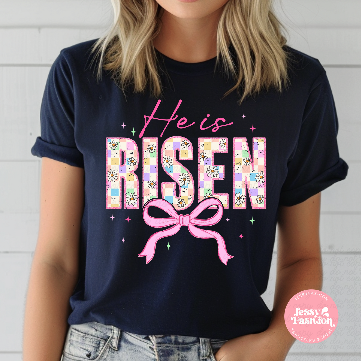 He is Risen DTF Shirt Transfer