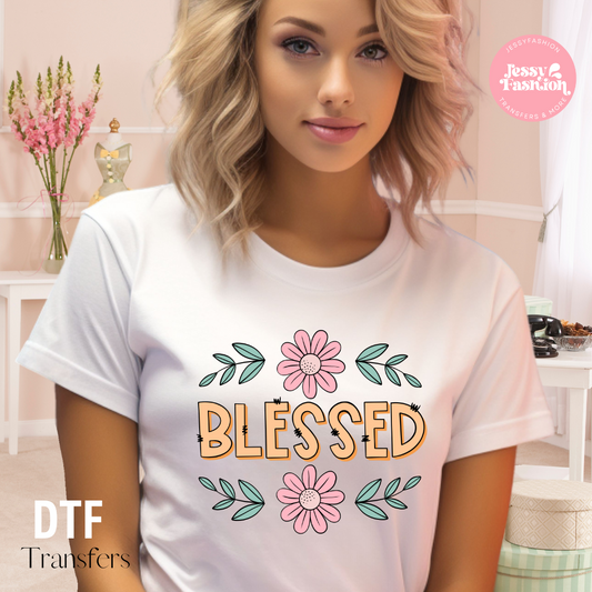 Blessed DTF Shirt Transfer