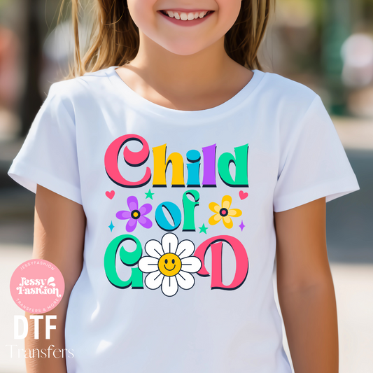 Child of God kids DTF Shirt Transfer