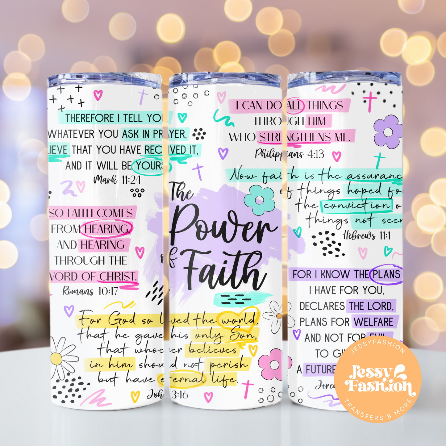 The power of faith Tumbler