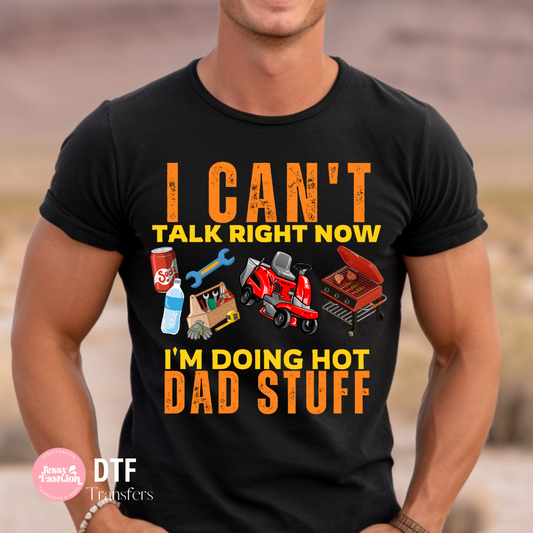 I can't talk right now DTF shirt transfer