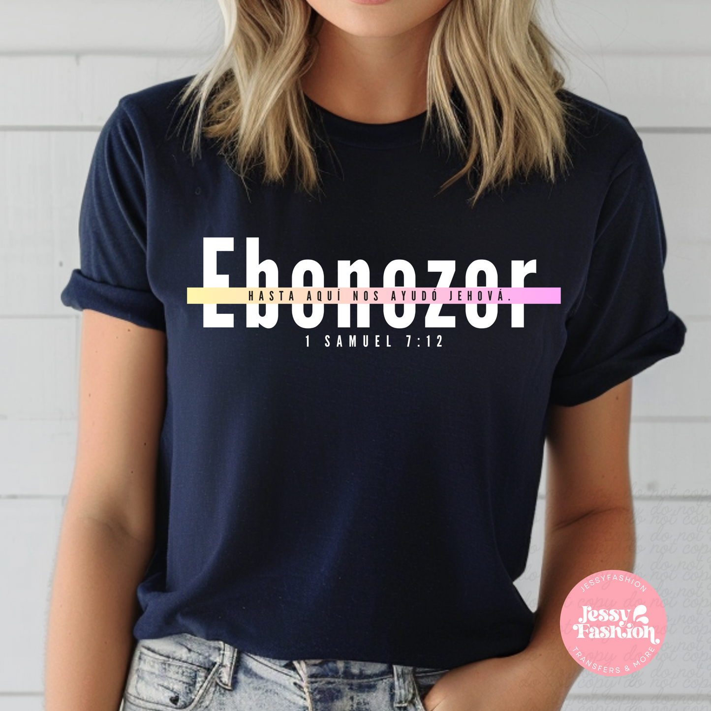 Ebenezer Women DTF Shirt Transfer