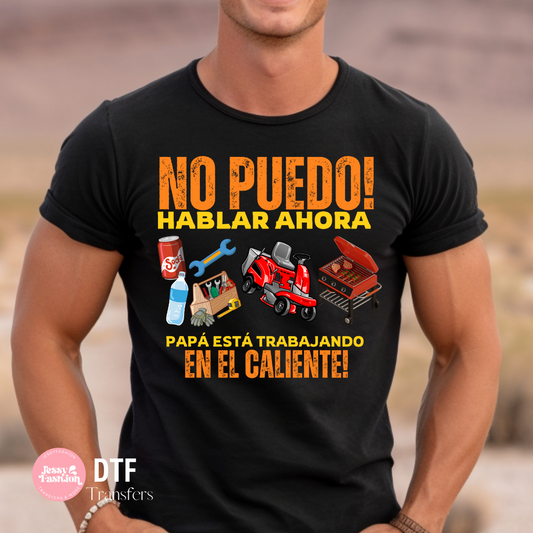 No puedo... DTF shirt transfer