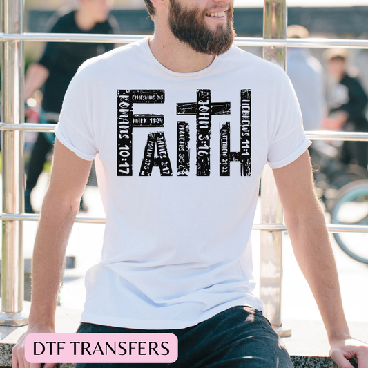 Faith DTF transfer