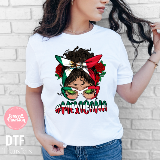 Mexicana Girl DTF Shirt Transfer