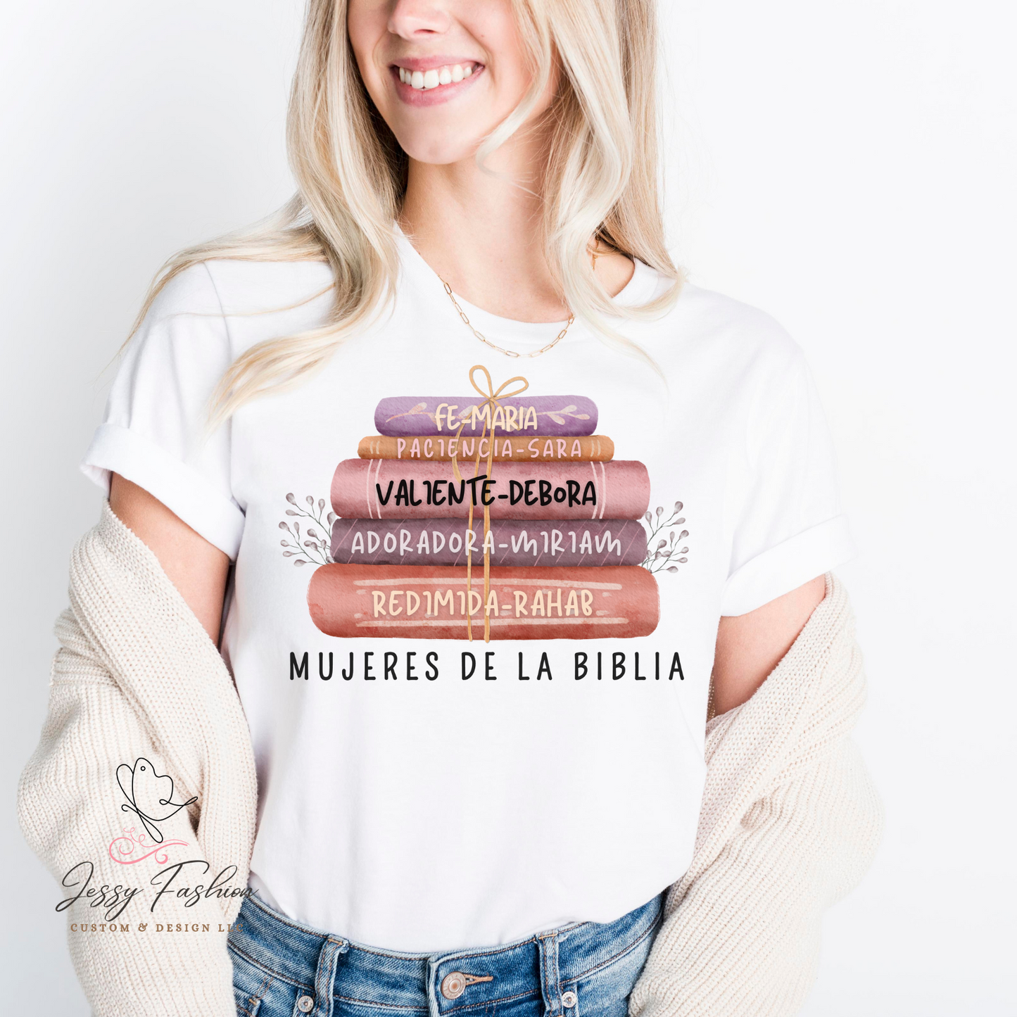 Mujeres de la biblia DTF transfer