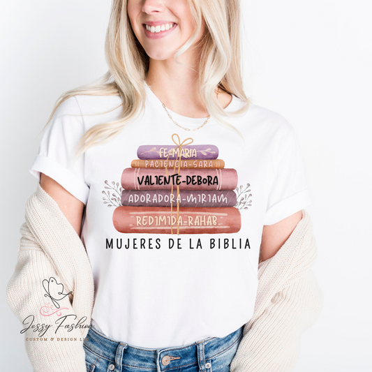 Mujeres de la biblia DTF transfer