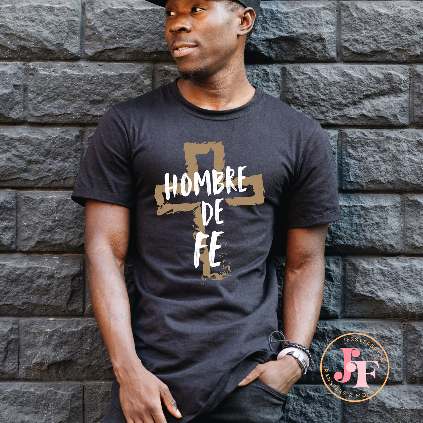 Hombre de Fe DTF Shirt Transfer