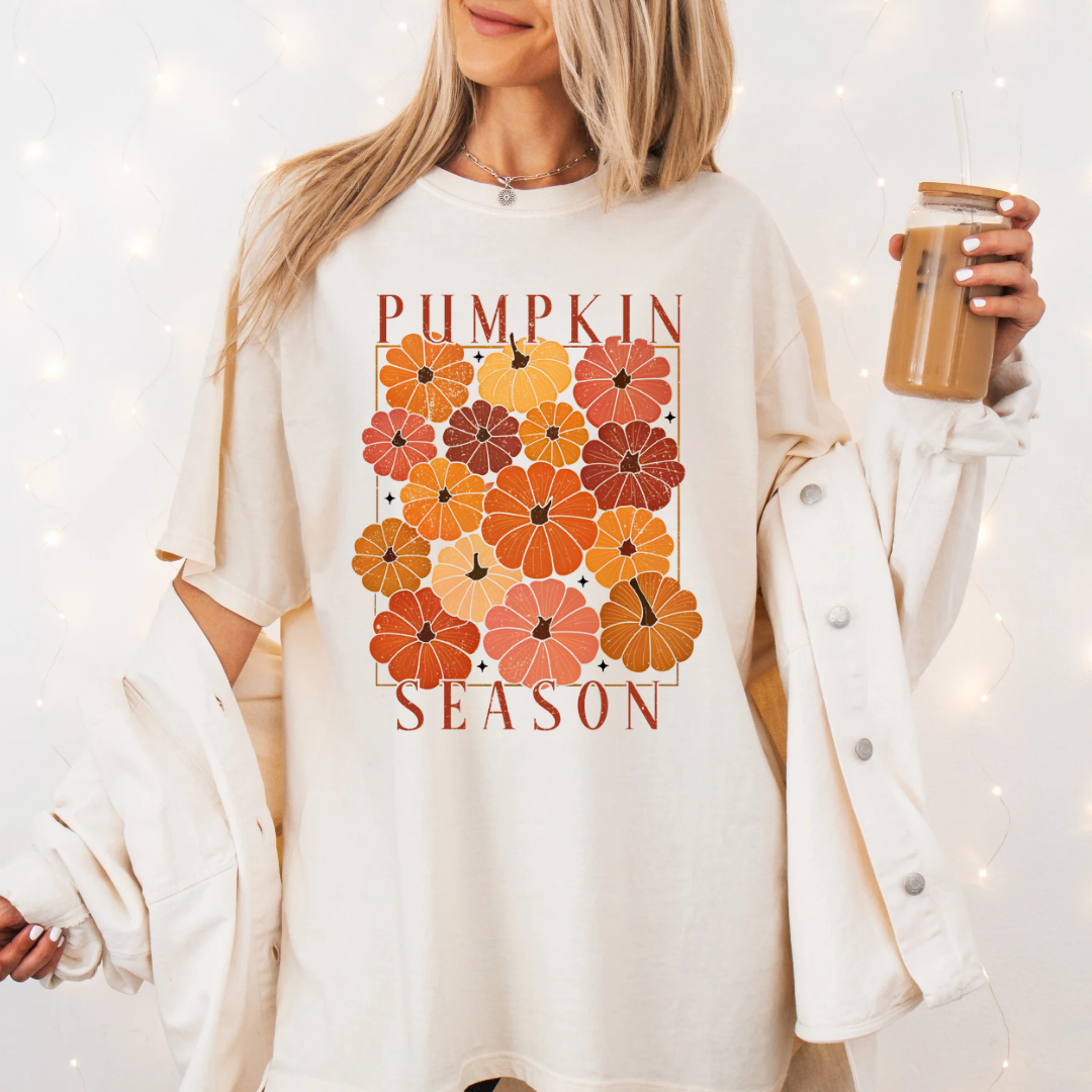 Pumpkin Season DTF Shirt Transfer