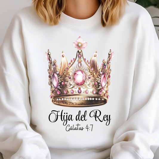 Hija del Rey DTF Shirt Transfer