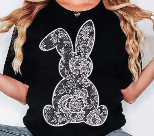 Bunny Lace Screenprint (Hotpeel)