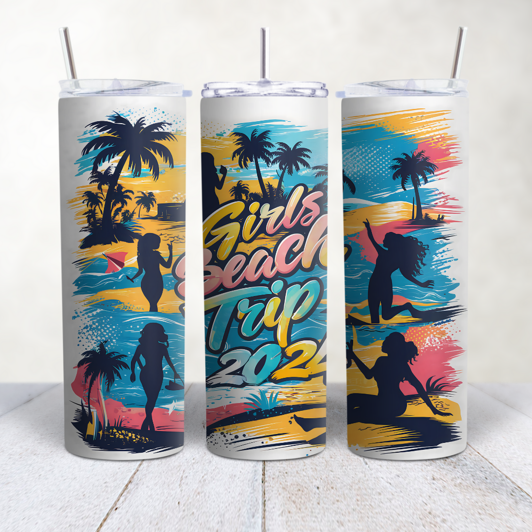 Girls Beach Trip Sublimation transfer