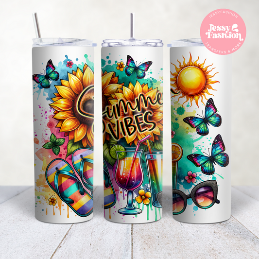 Summer Vibes Tumbler 20oz