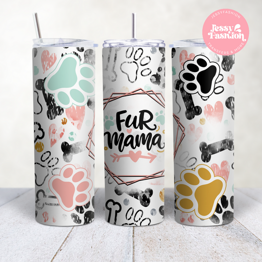 Fur Mama sublimation transfer