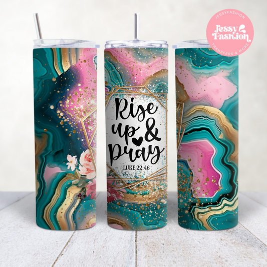 Rise up & Pray sublimation mug transfer