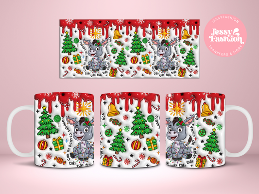 Burrito Sabanero sublimation mug transfer