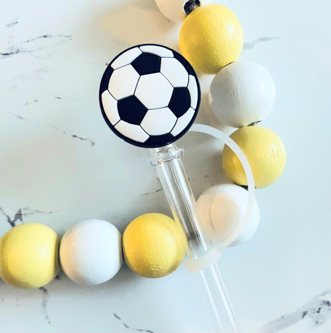 Soccer Straw Cover