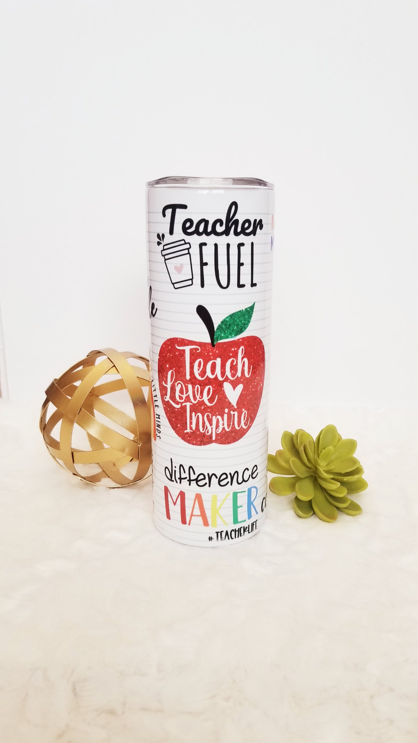 Teacher's Tumbler - Jessyfashion Custom & Design 