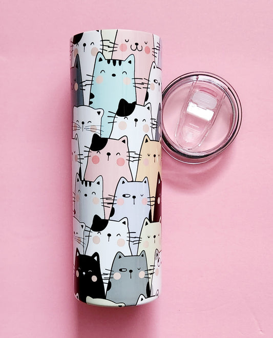 Cute cats tumbler