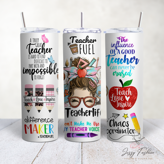 Teacher Life Girl sublimation transfer