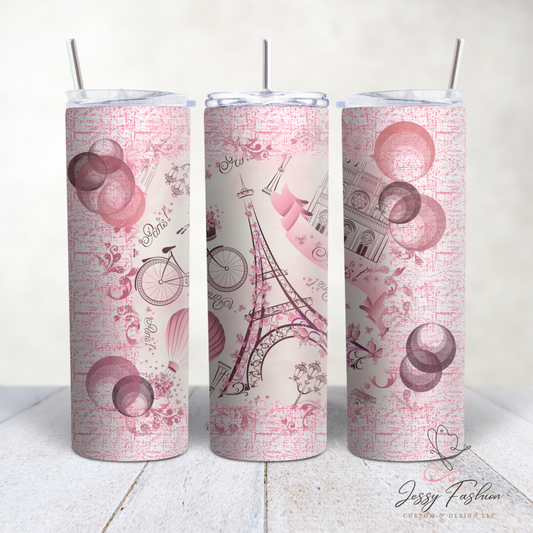 Paris Tumbler transfer