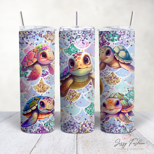 Sea turtles tumblers