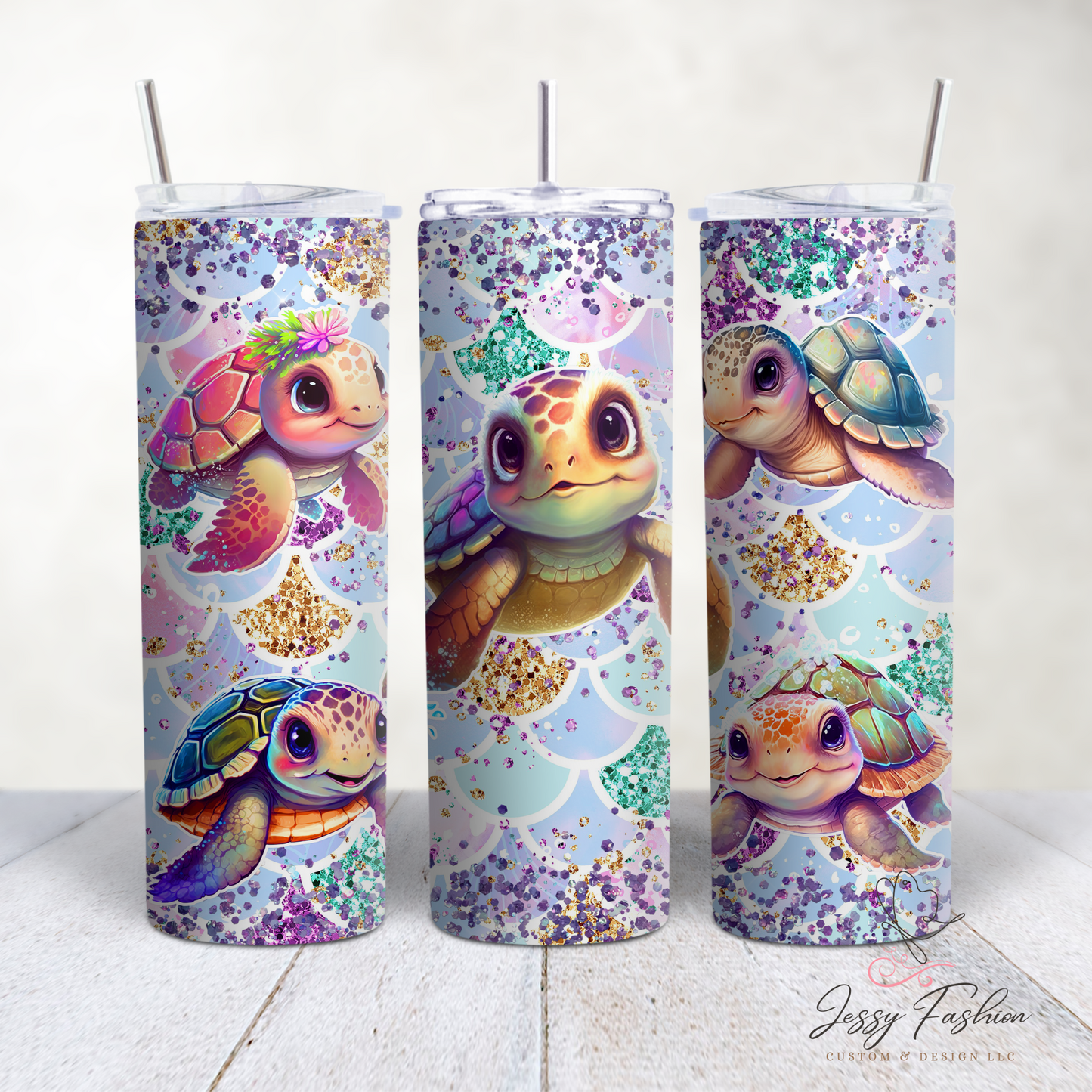 Cute turtles Sublimation transfer